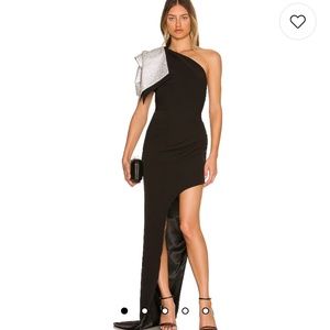 Bronx and Banco Stella Diamond Gown in Black